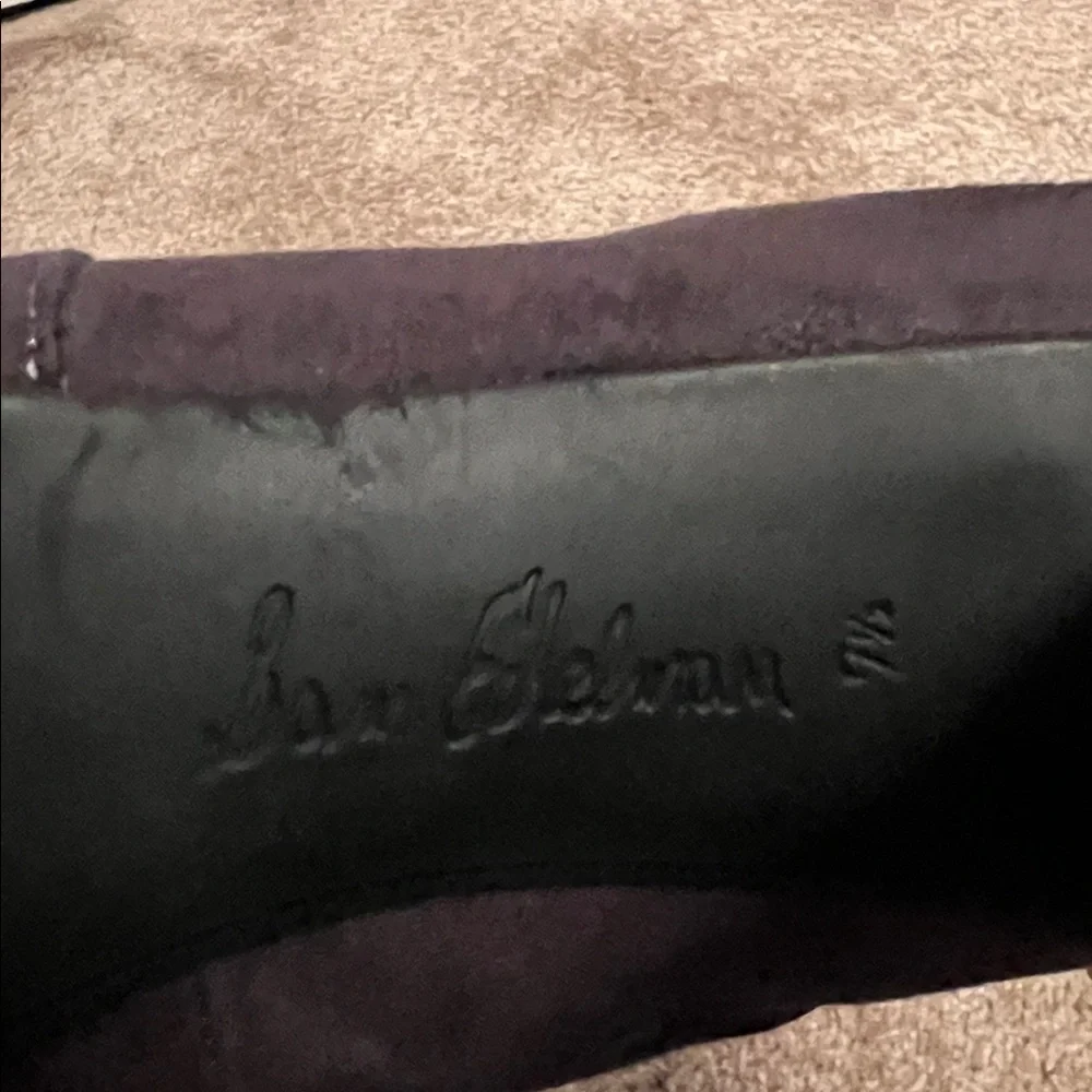 Sam Edelman Charcoal Over-the-Knee Suede Boots Size 7 1/2”